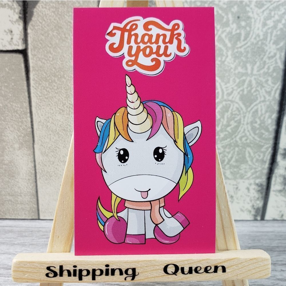 8/$20 Poshmark Thank You Cards Shipping Feedback